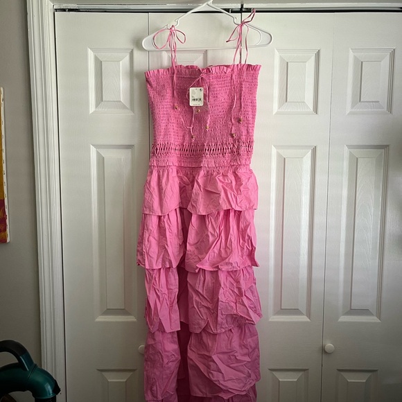 Free People pink summer dress NWT size XL - Picture 2 of 6